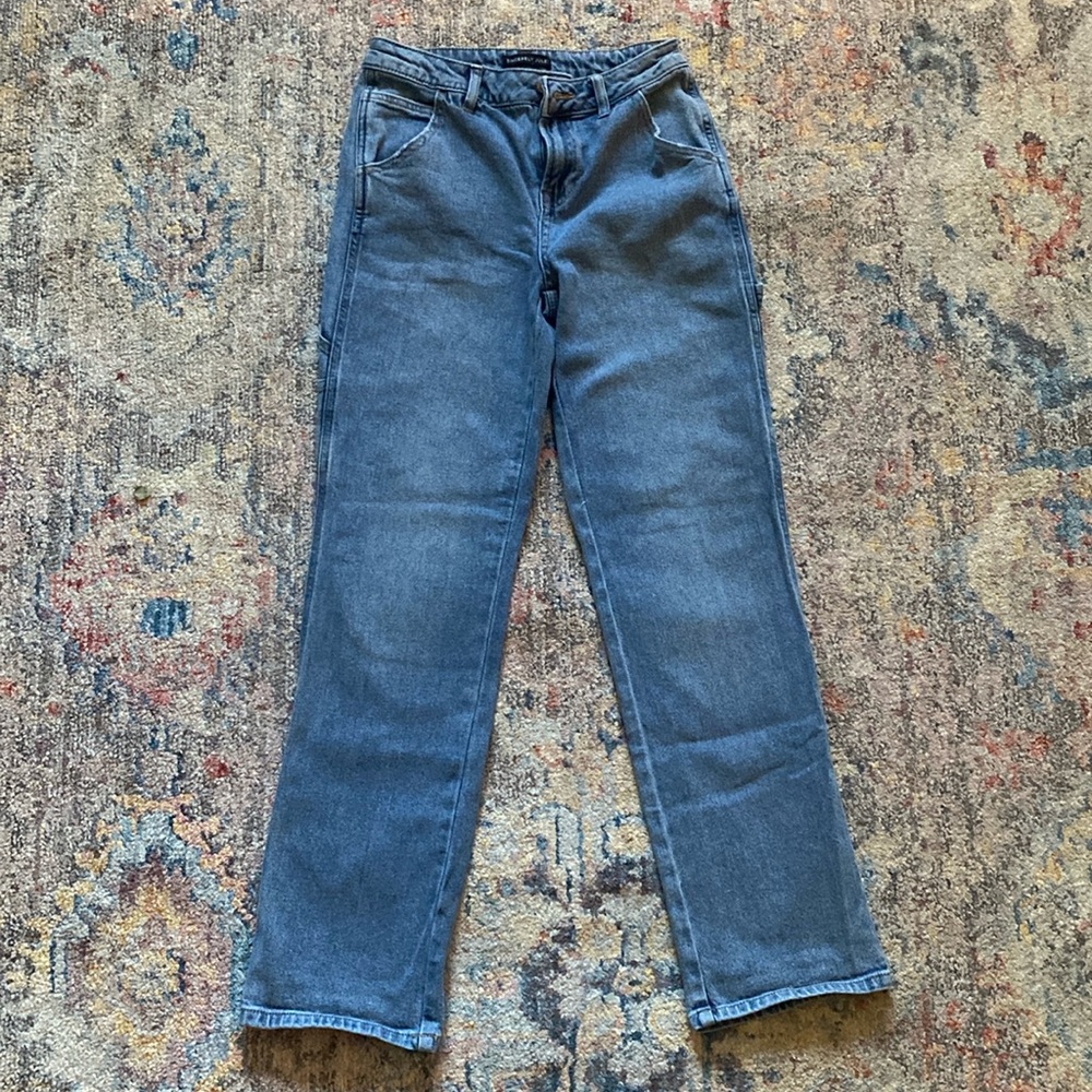 Sincerely Jules medium rise jeans, size 27, medium wash